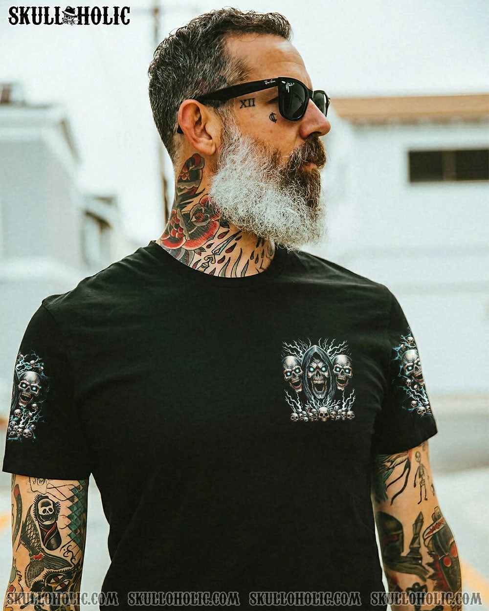 BLISSCORNERS BEFORE YOU DO ME WRONG SKULL ALL OVER PRINT