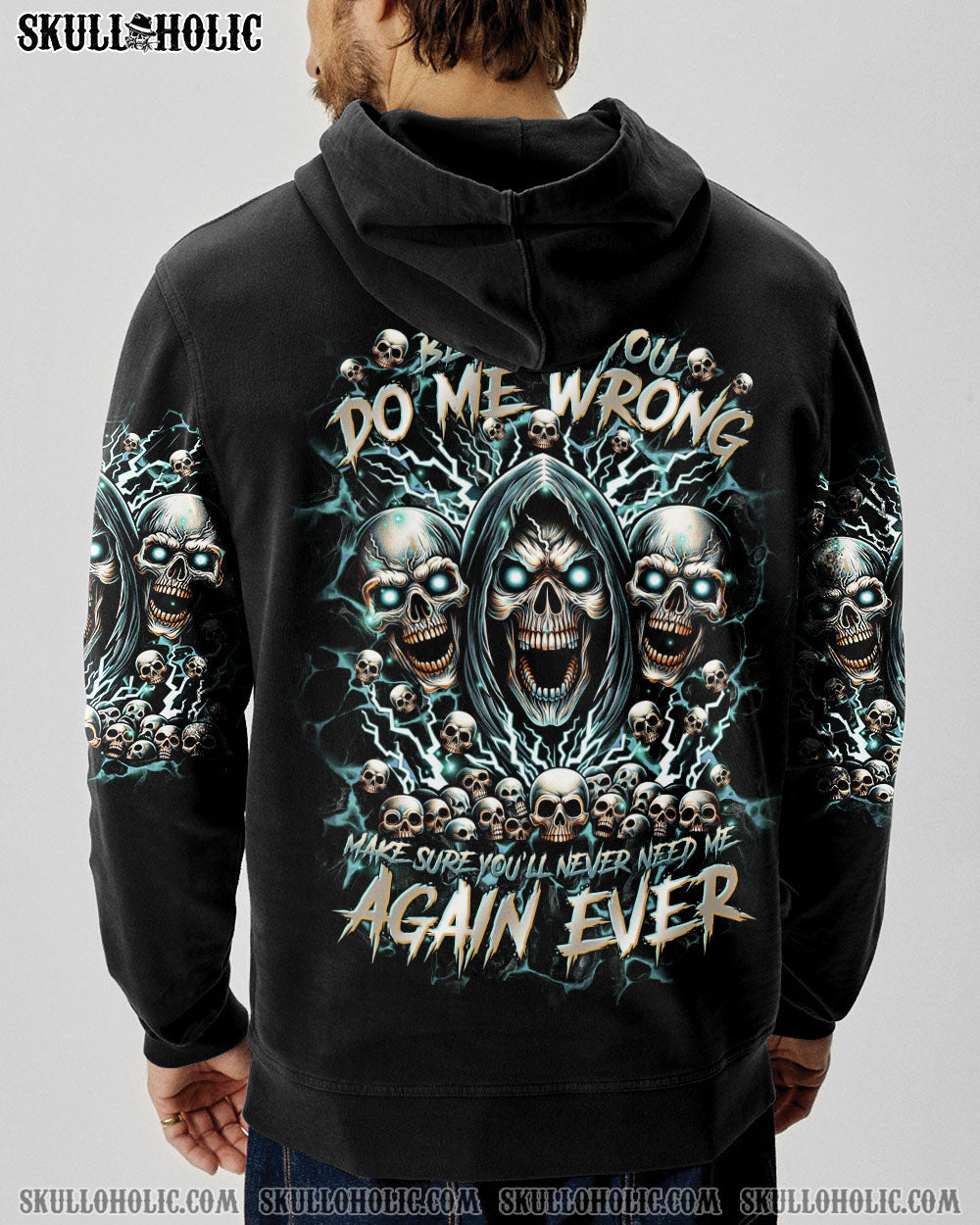 BLISSCORNERS BEFORE YOU DO ME WRONG SKULL ALL OVER PRINT