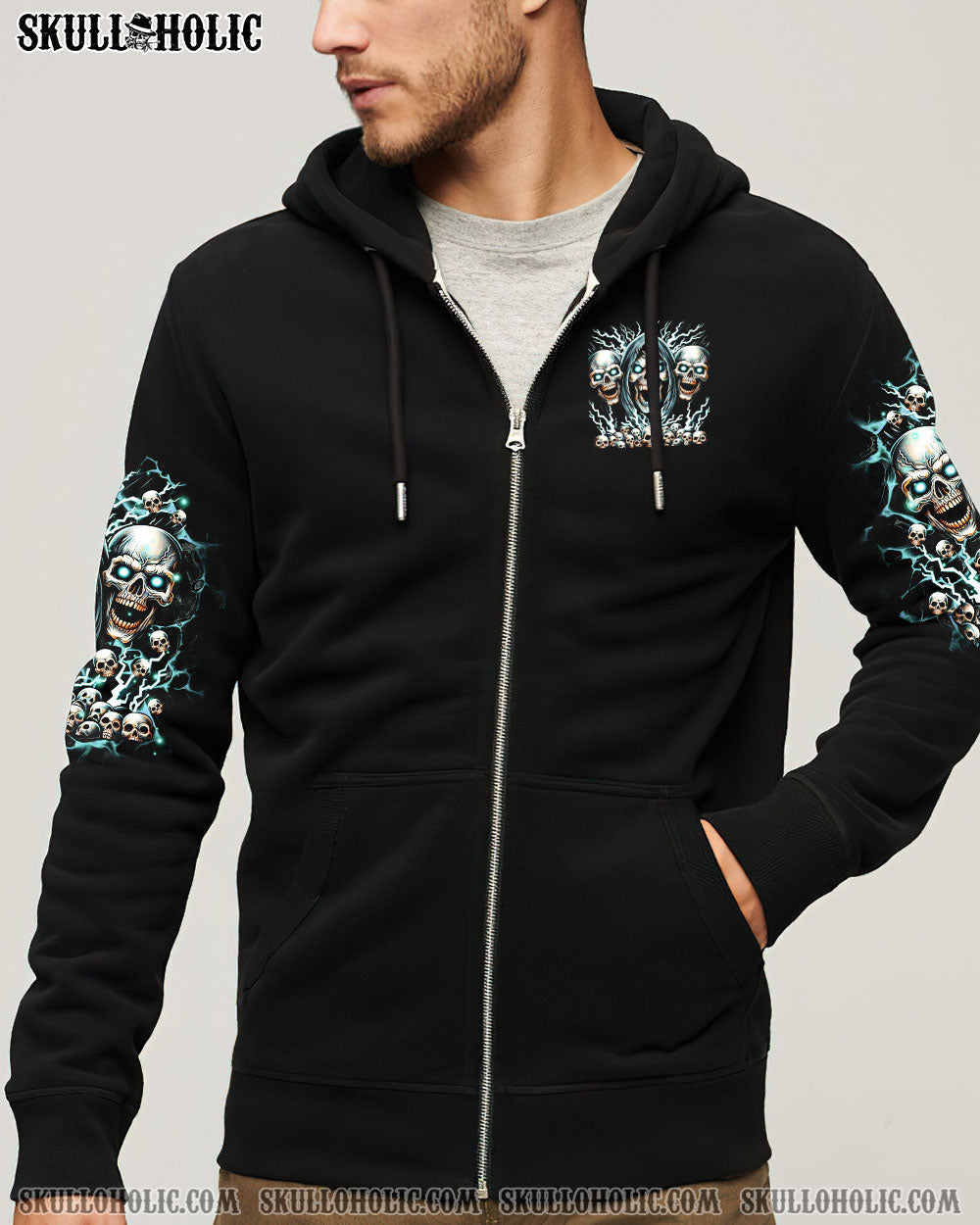 BLISSCORNERS BEFORE YOU DO ME WRONG SKULL ALL OVER PRINT