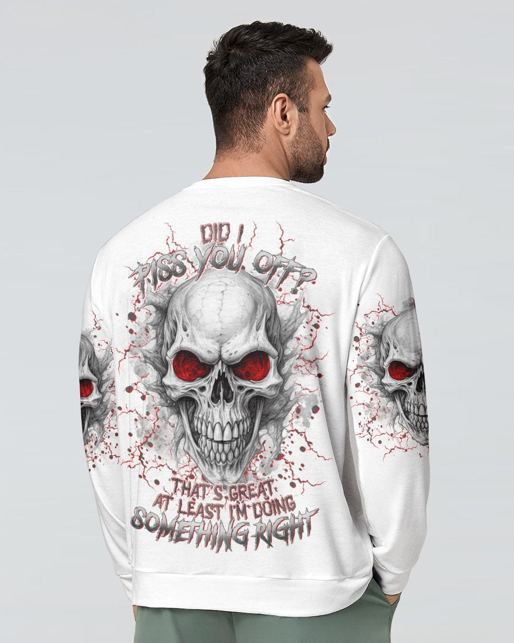 BLISSCORNERS DID I PISS YOU OFF SKULL ALL OVER PRINT
