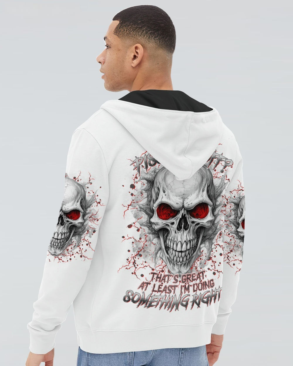 BLISSCORNERS DID I PISS YOU OFF SKULL ALL OVER PRINT
