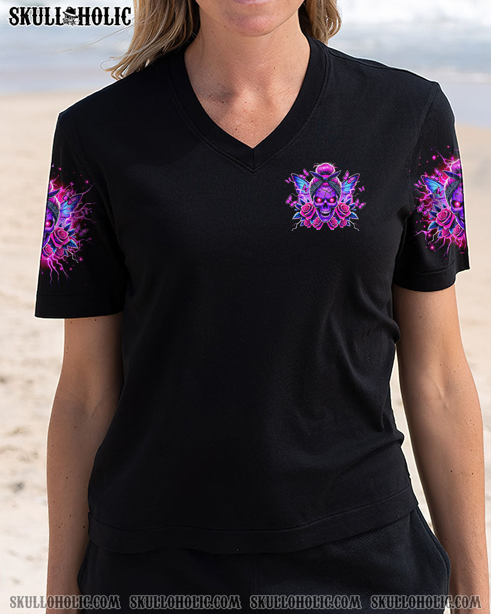 BLISSCORNERS CHAOS COORDINATOR MESSY BUN ALL OVER PRINT