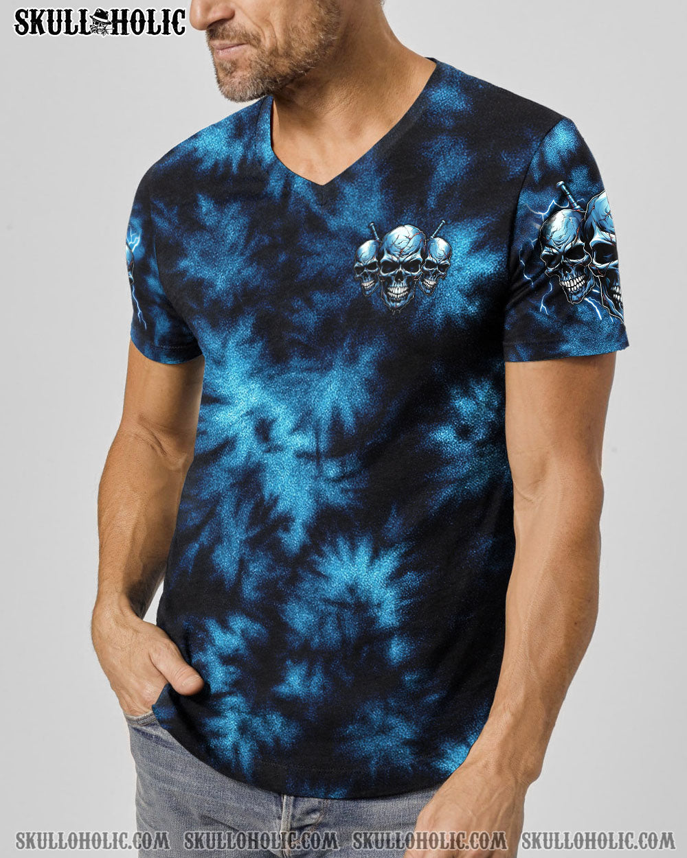 BLISSCORNERS IT'S NOT HOW CRAZY I AM TIE DYE ALL OVER PRINT