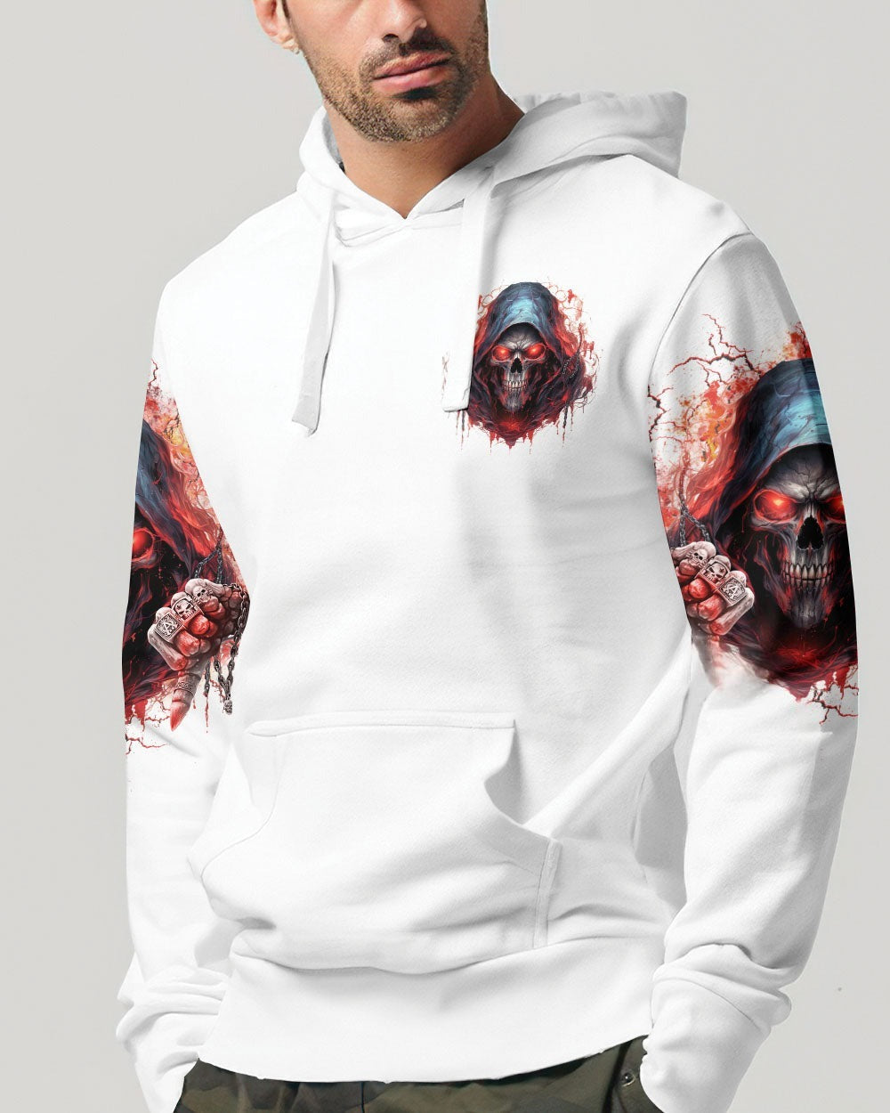 BLISSCORNERS I MAY NOT BE PERFECT SKULL REAPER ALL OVER PRINT