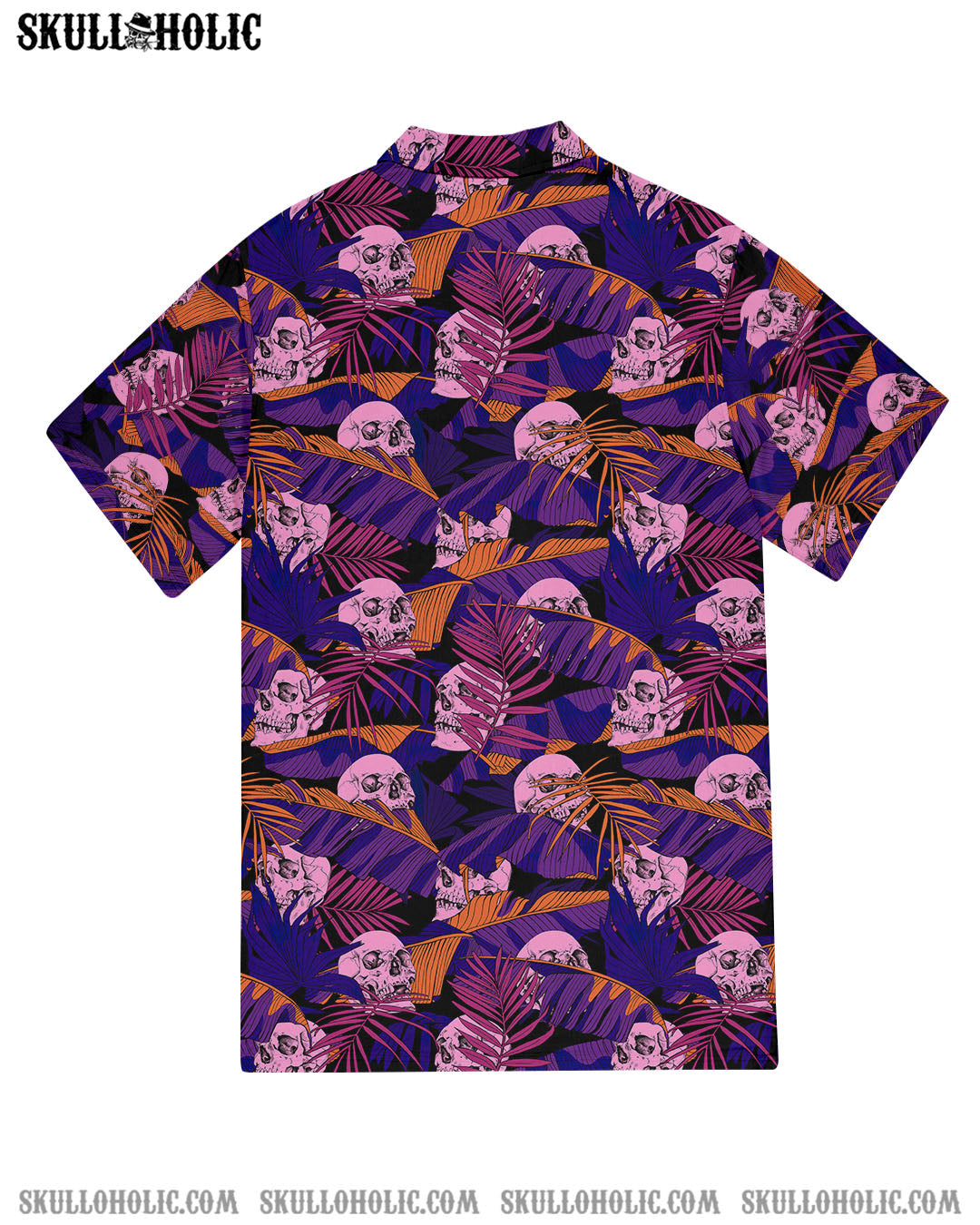 BLISSCORNERS SKULL TROPICAL HAWAIIAN SHIRT