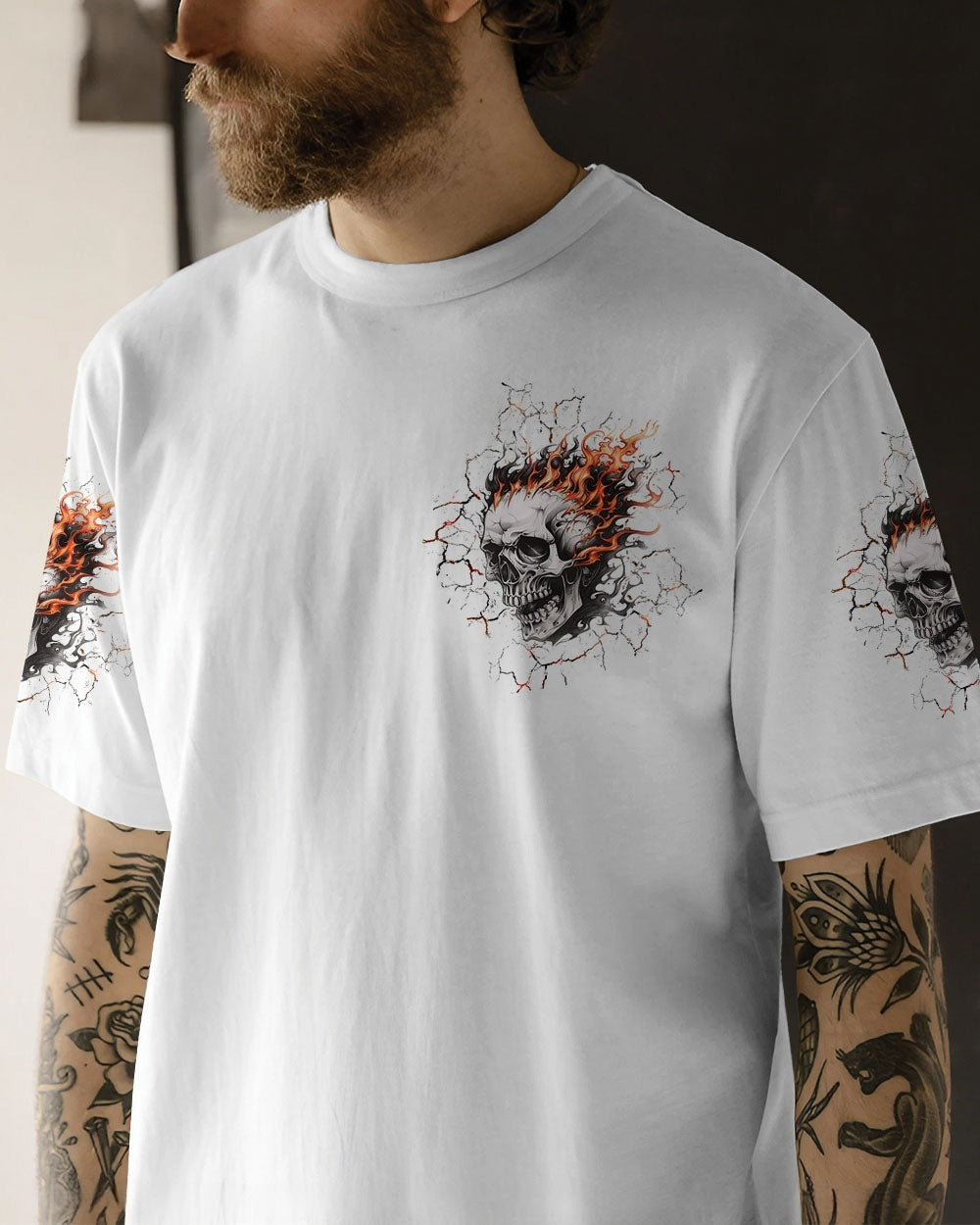 BLISSCORNERS SOMETIMES EVEN THE DEVIL ALL OVER PRINT