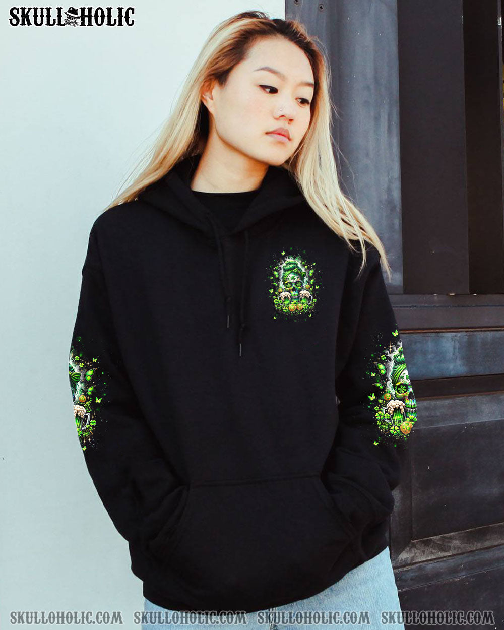 BLISSCORNERS I'M NOT ANTI-SOCIAL MAD MESSY BUN SUNFLOWER ALL OVER PRINT