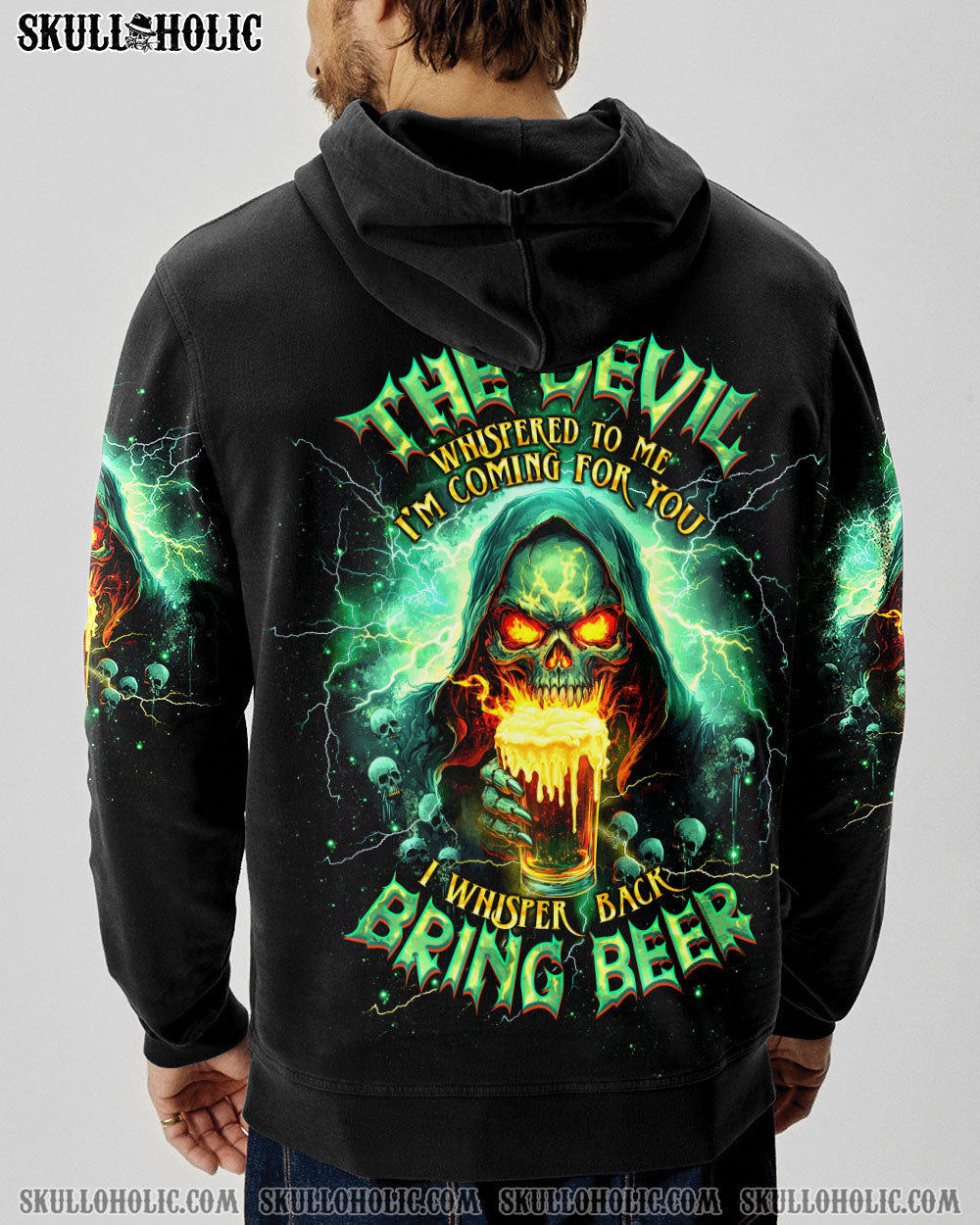 BLISSCORNERS BRING BEER SKULL ALL OVER PRINT