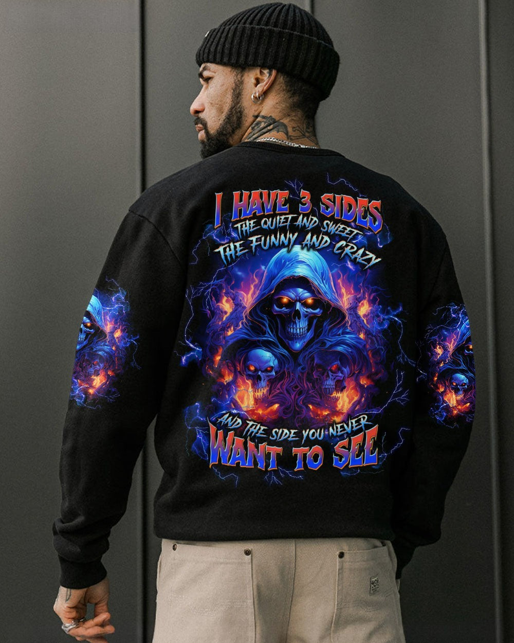 BLISSCORNERS I HAVE 3 SIDES REAPER ALL OVER PRINT