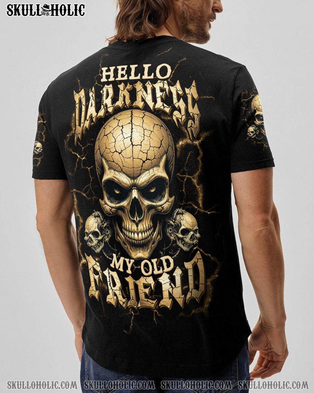 BLISSCORNERS HELLO DARKNESS MY OLD FRIEND ALL OVER PRINT
