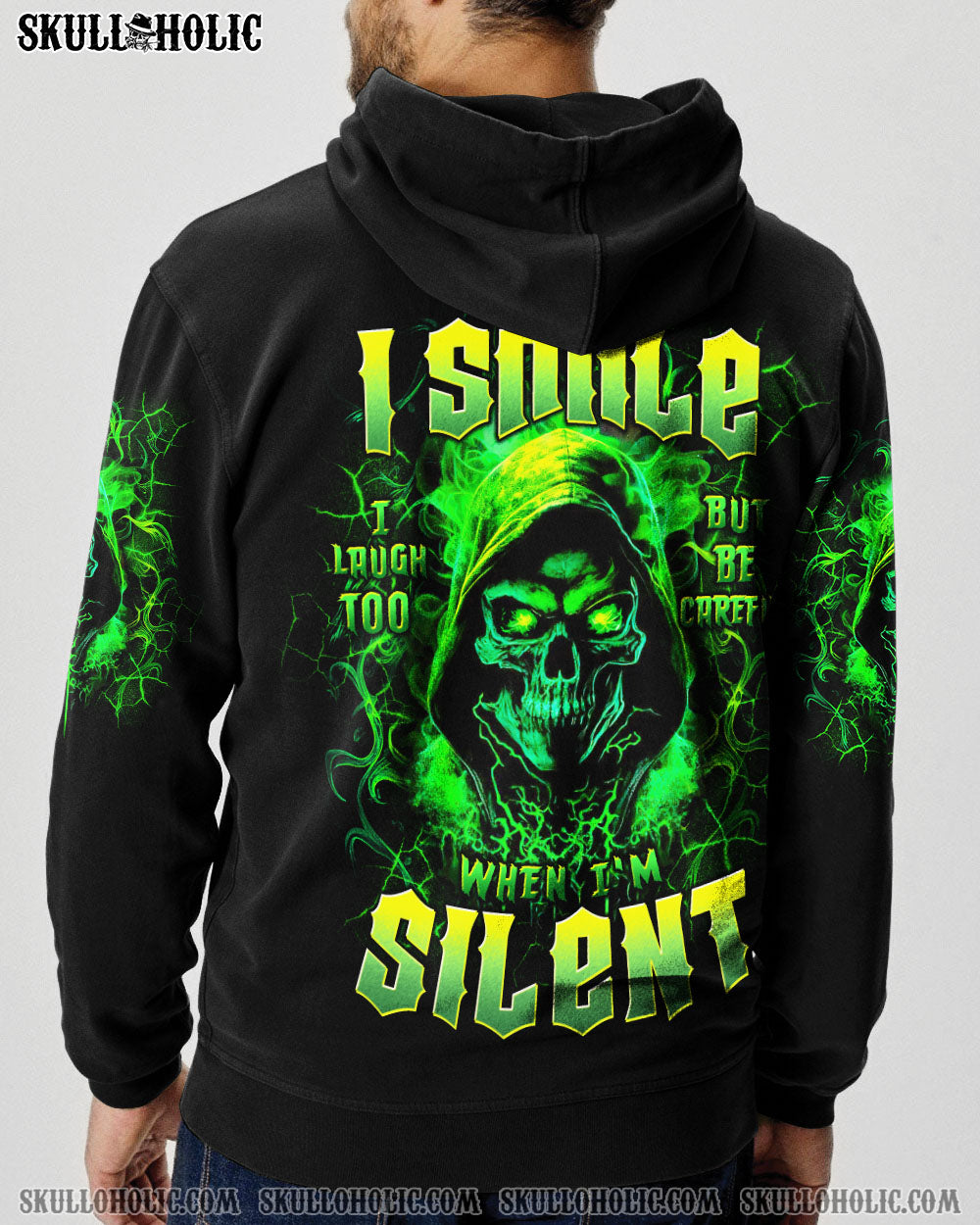 BLISSCORNERS BE CAREFUL WHEN I'M SILENT REAPER ALL OVER PRINT