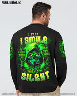 BLISSCORNERS BE CAREFUL WHEN I'M SILENT REAPER ALL OVER PRINT