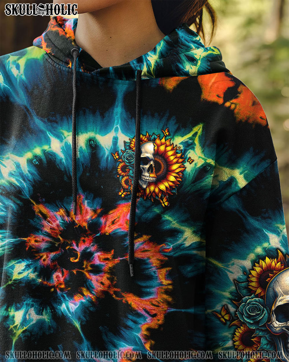 BLISSCORNERS THE GOOD GIRL IN ME SKULL ALL OVER PRINT