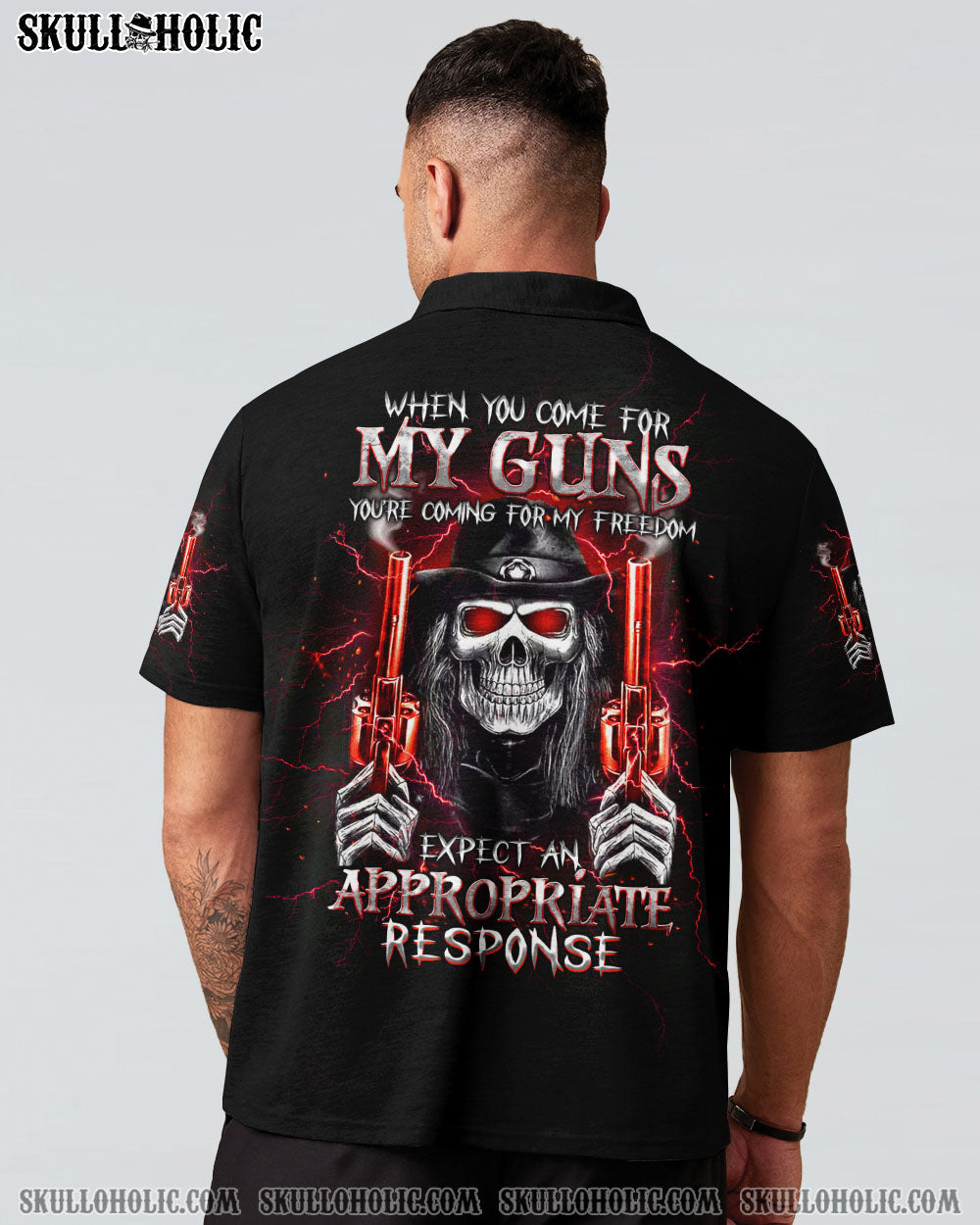 BLISSCORNERS WHEN YOU COME FOR MY G SKULL ALL OVER PRINT