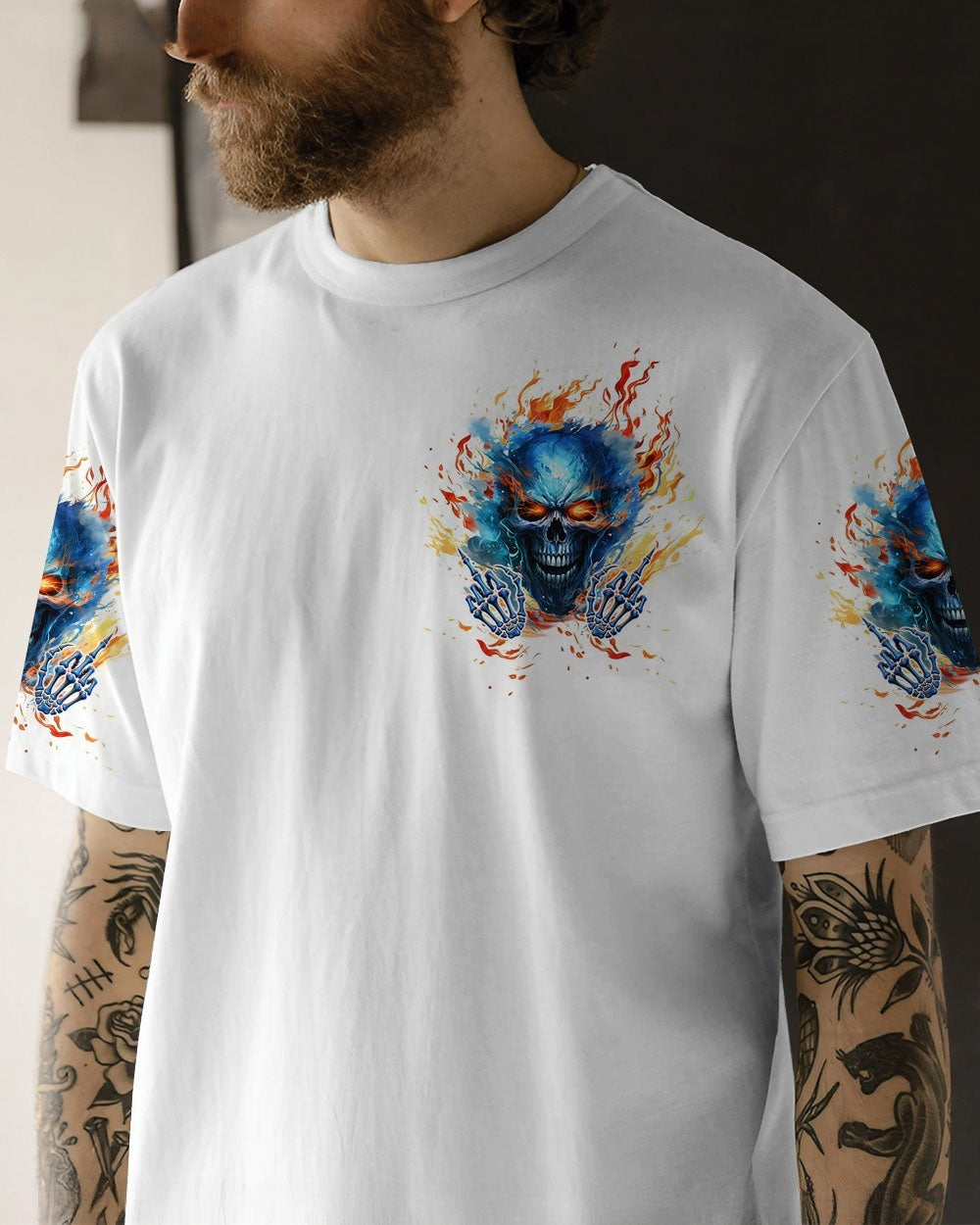 BLISSCORNERS PERSON WHO TOOK ADVANTAGE OF MY KINDNESS SKULL ALL OVER PRINT