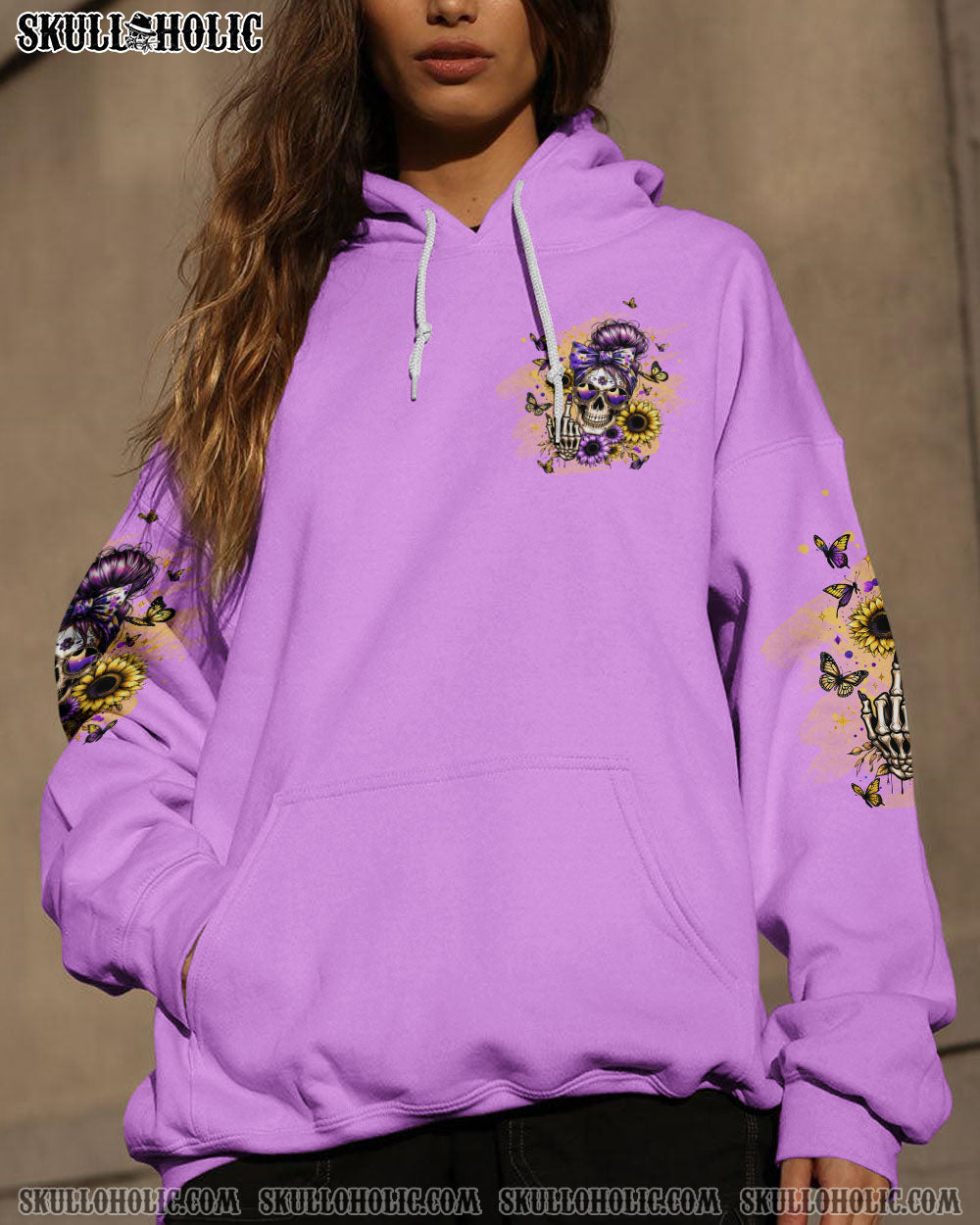 BLISSCORNERS THE GOOD GIRL IN ME MESSY BUN ROSE ALL OVER PRINT