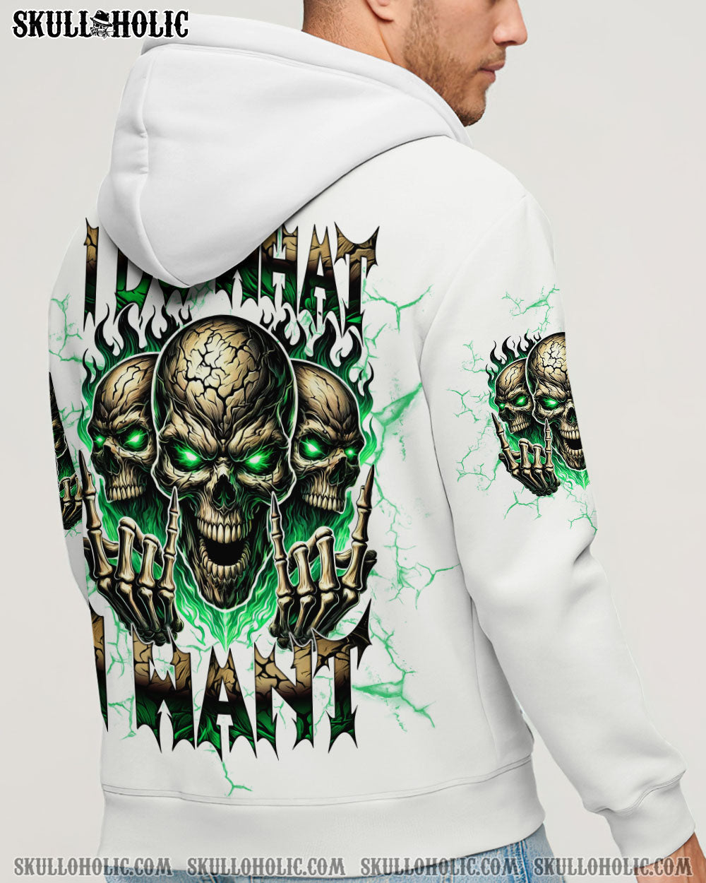 BLISSCORNERS I DO WHAT I WANT SKULL FIRE ALL OVER PRINT