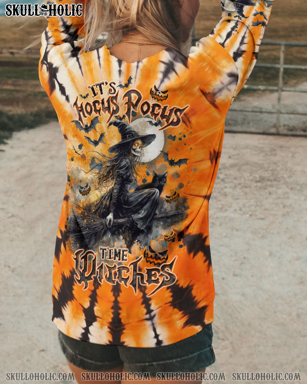 BLISSCORNERS HOCUS POCUS WITCH HALLOWEEN ALL OVER PRINT