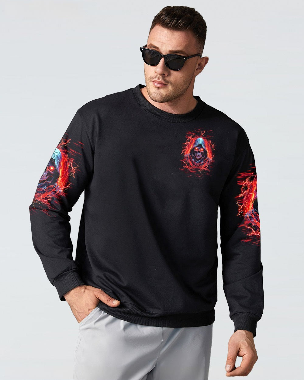BLISSCORNERS NOT EVERYONE LIKES ME SKULL REAPER ALL OVER PRINT