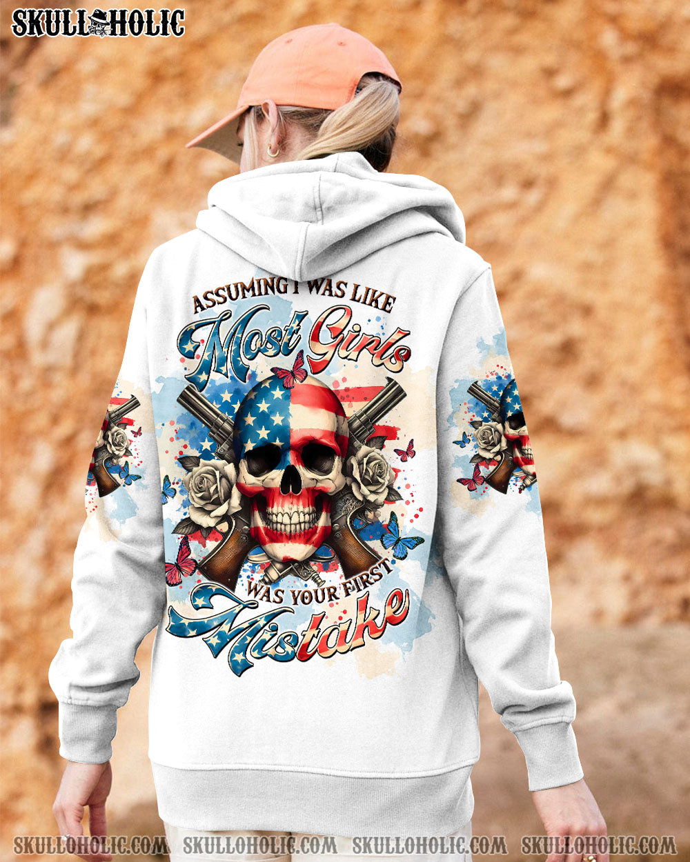 BLISSCORNERS ASSUMING I WAS LIKE MOST GIRLS SKULL ALL OVER PRINT