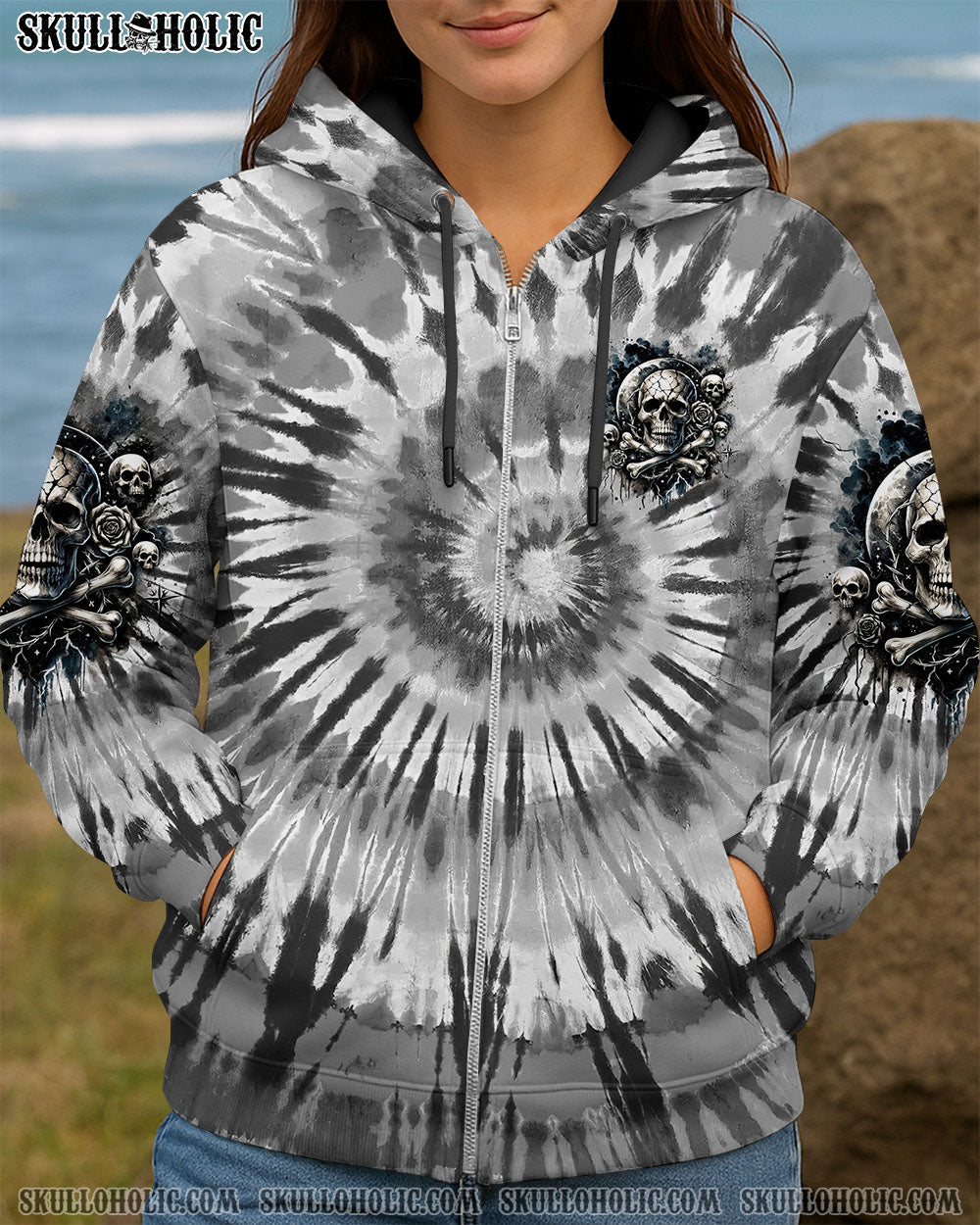 BLISSCORNERS HELLO DARKNESS MY OLD FRIEND TIE DYE ALL OVER PRINT