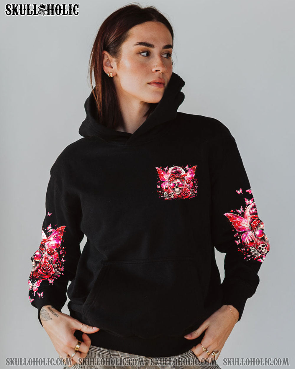 BLISSCORNERS KARMA FAIRY MESSY BUN ALL OVER PRINT