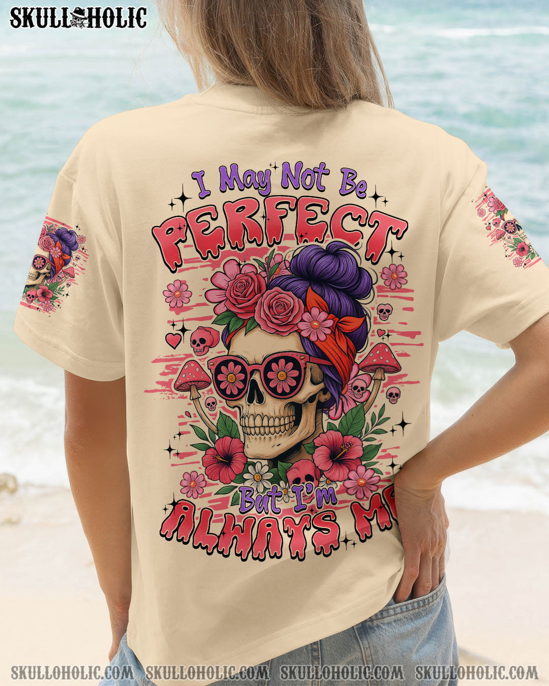 BLISSCORNERS I'M ALWAYS ME SKULL ALL OVER PRINT