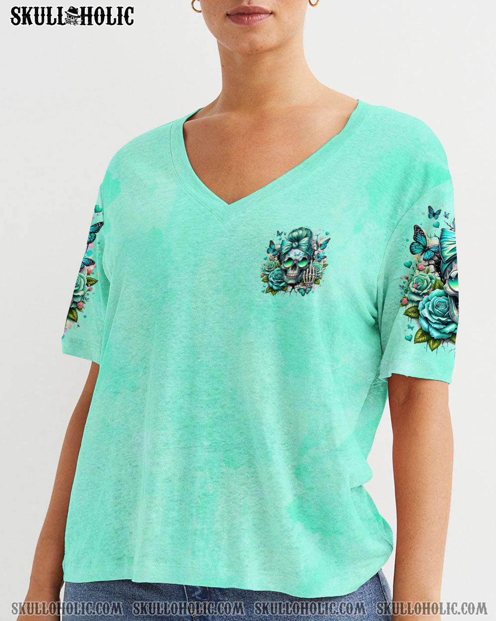 BLISSCORNERS YOU COULDN'T HANDLE ME MESSY BUN TIE DYE ALL OVER PRINT