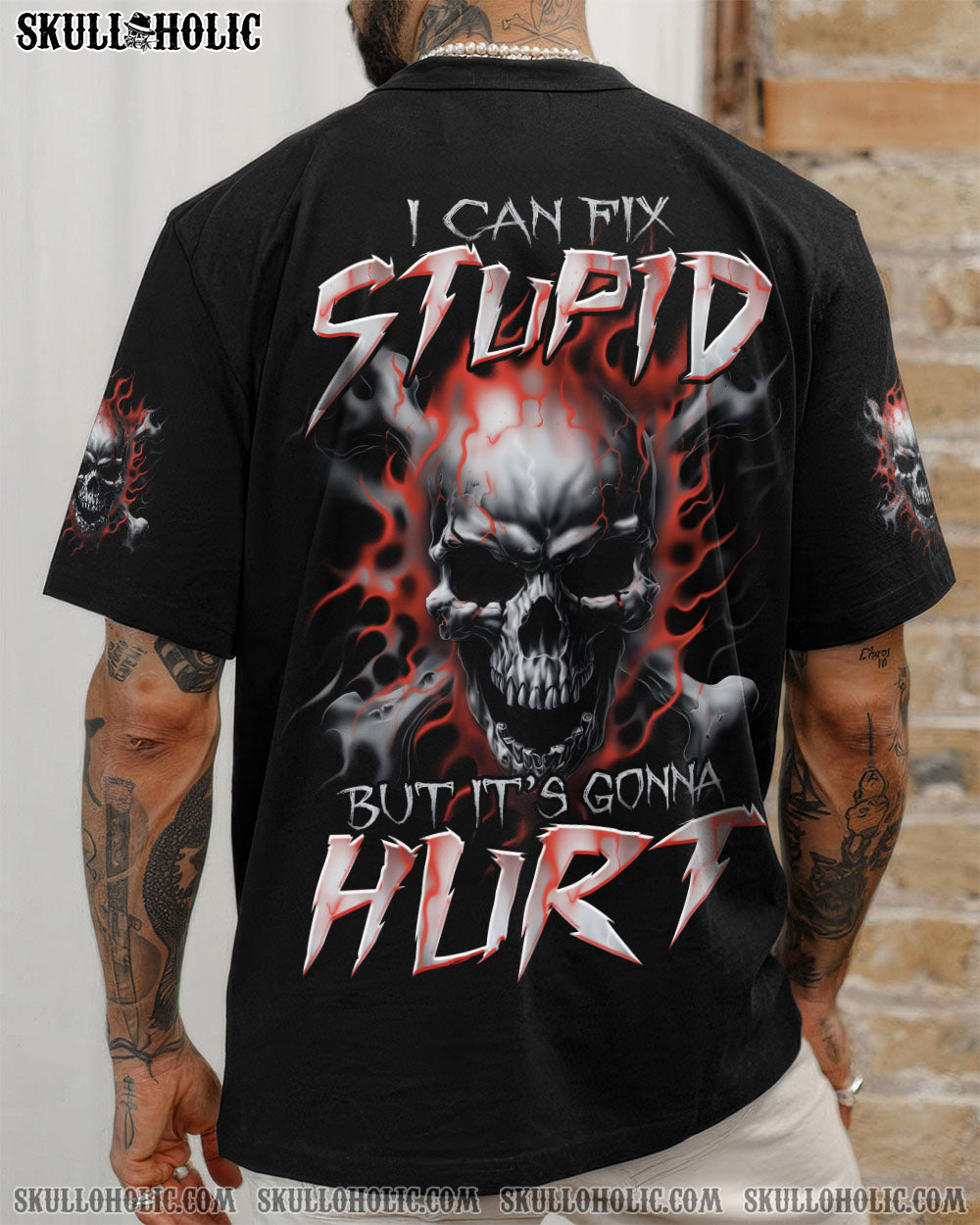 BLISSCORNERS I CAN FIX STUPID BUT IT'S GONNA HURT ALL OVER PRINT