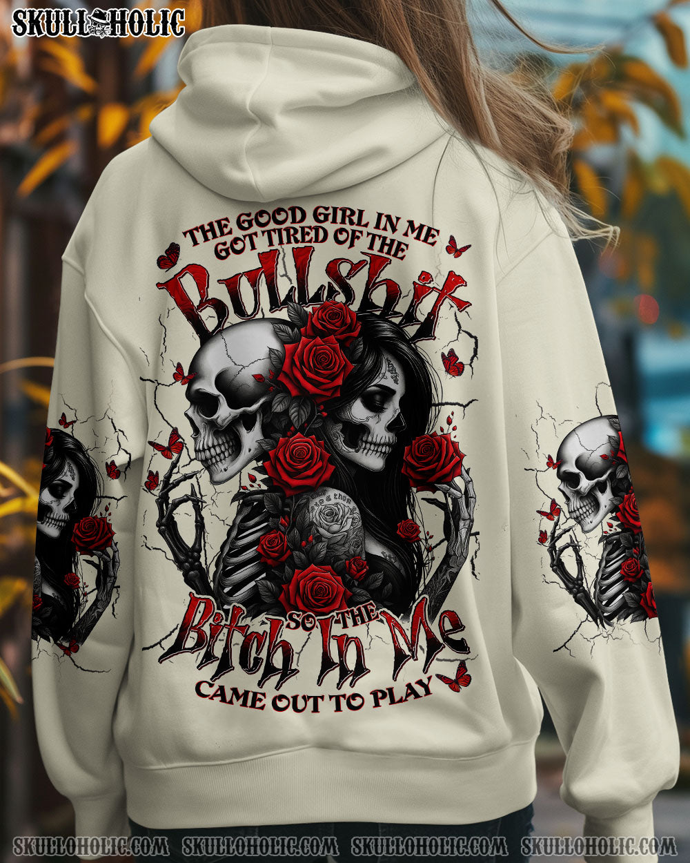 BLISSCORNERS THE GOOD GIRL IN ME ALL OVER PRINT