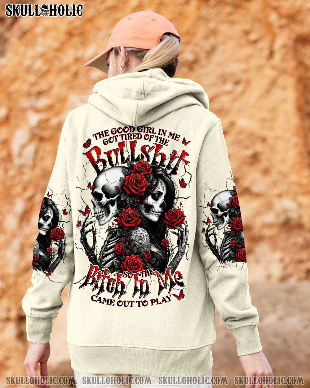 BLISSCORNERS THE GOOD GIRL IN ME ALL OVER PRINT