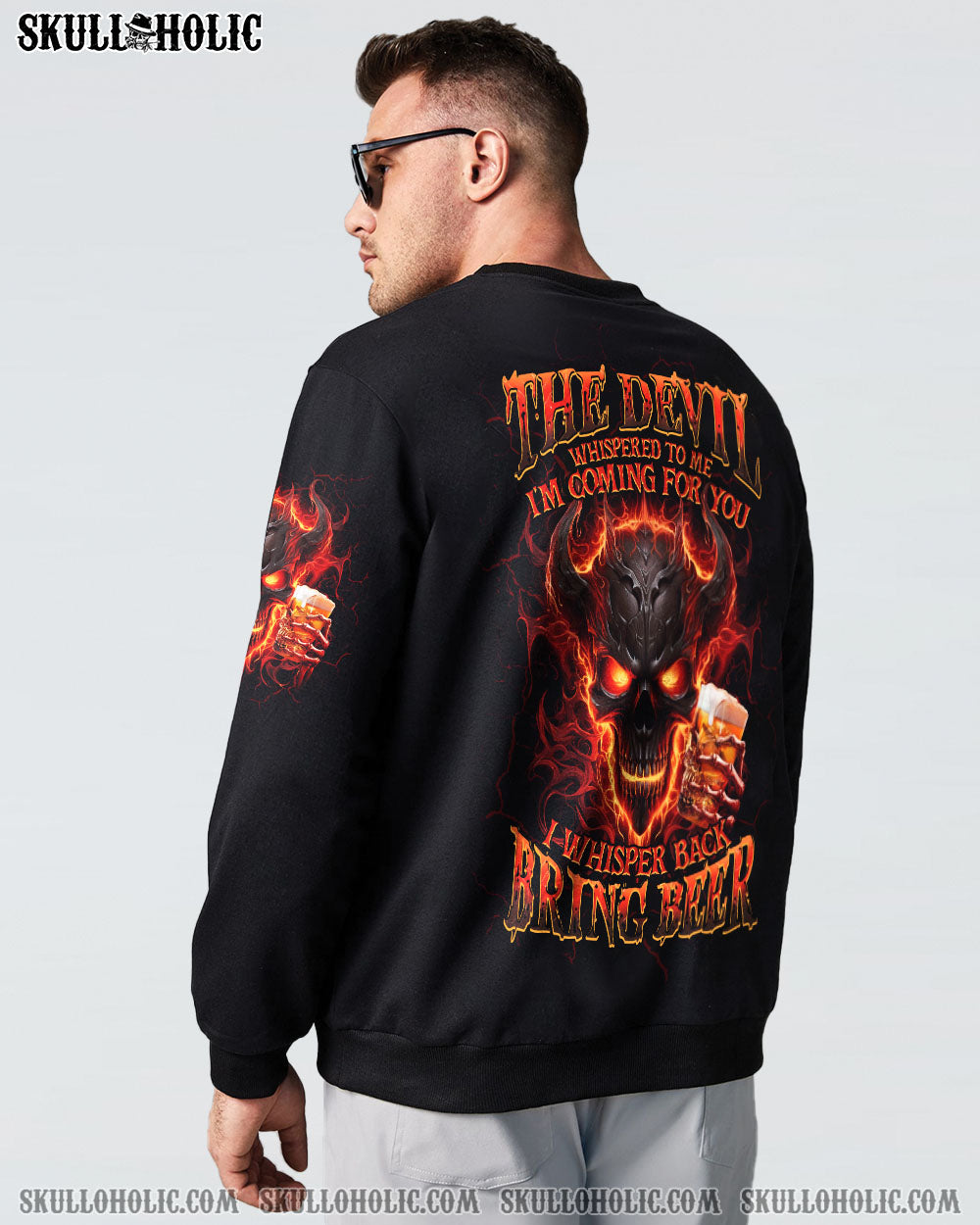 BLISSCORNERS THE DEVIL WHISPERED TO ME ALL OVER PRINT