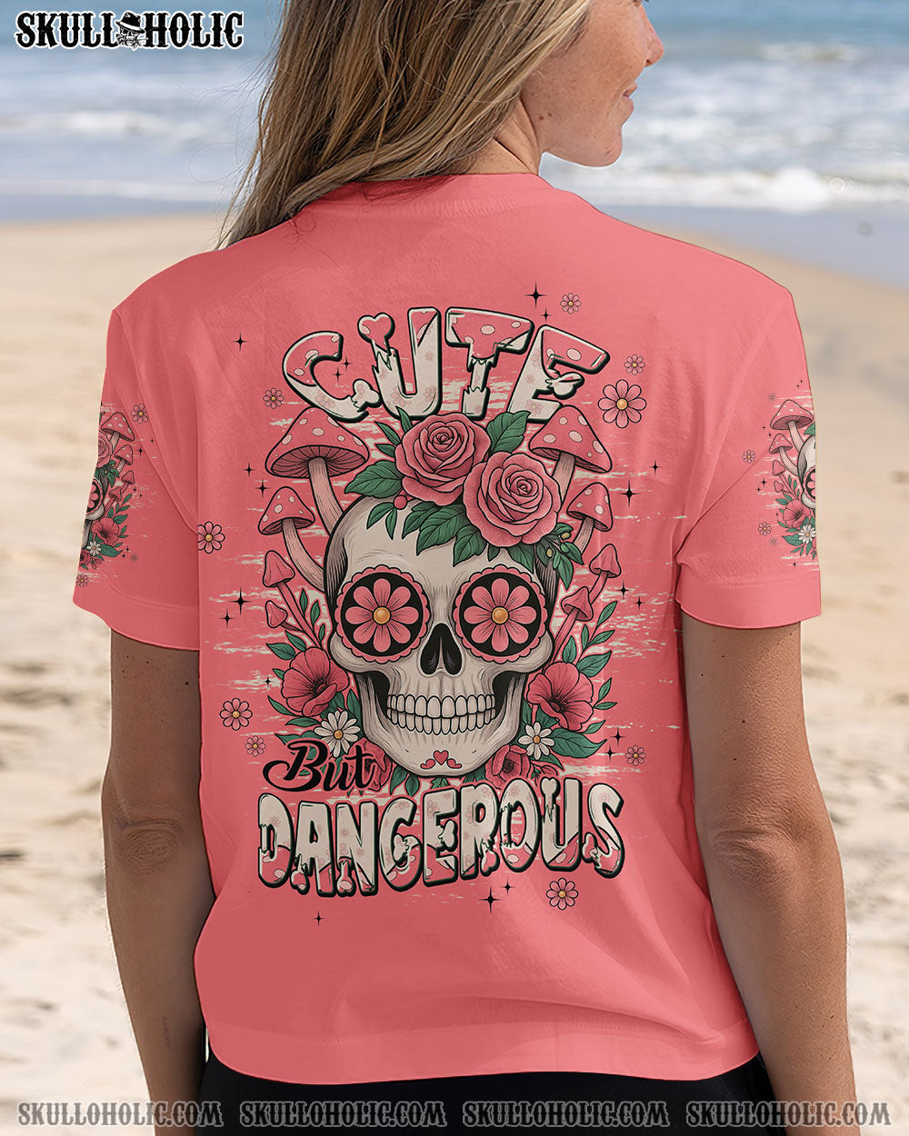 BLISSCORNERS CUTE BUT DANGEROUS SKULL ALL OVER PRINT