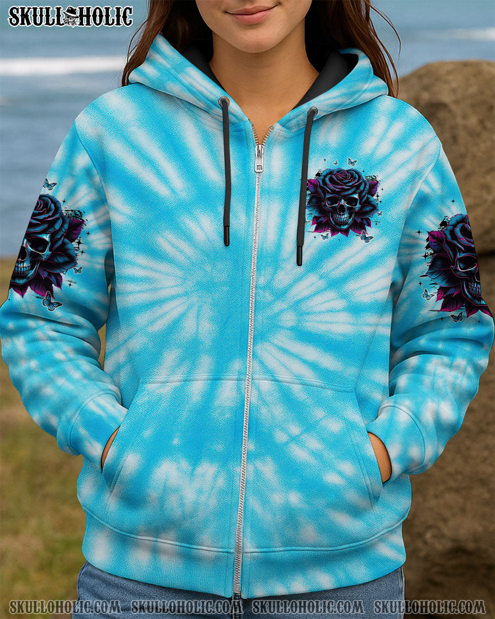 BLISSCORNERS YOU COULDN'T HANDLE ME TIE DYE ALL OVER PRINT