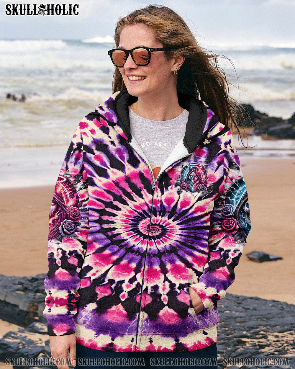 BLISSCORNERS THE GOOD GIRL IN ME TIE DYE ALL OVER PRINT