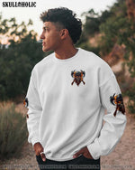 BLISSCORNERS A VIKING IN BEARDED GLORY SKULL ALL OVER PRINT