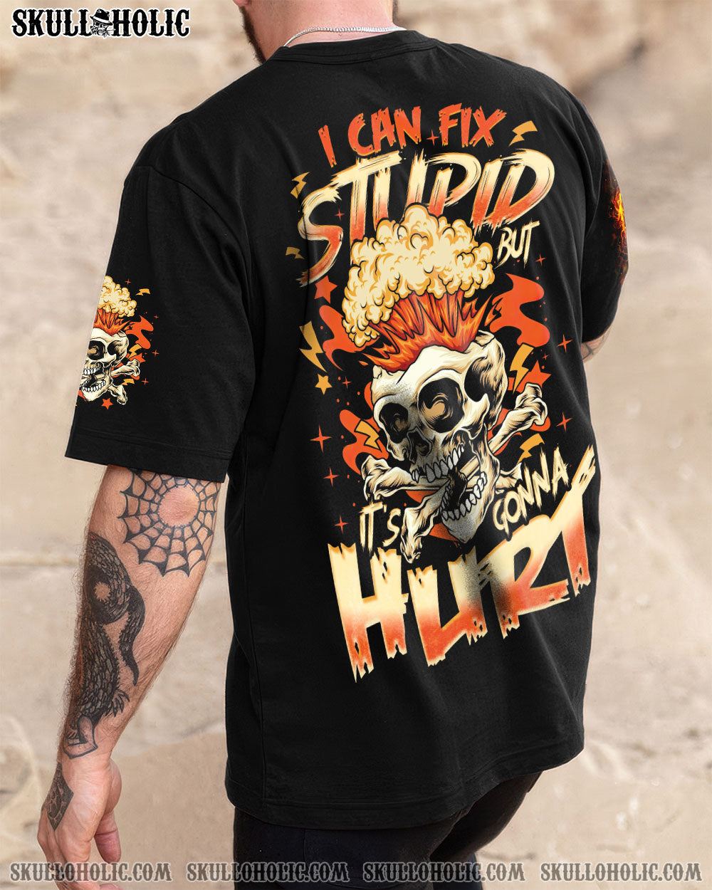 BLISSCORNERS I CAN FIX STUPID BUT IT'S GONNA HURT ALL OVER PRINT
