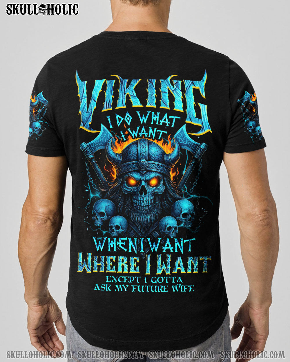 BLISSCORNERS I DO WHAT I WANT WHEN I WANT WHERE I WANT VIKING ALL OVER PRINT