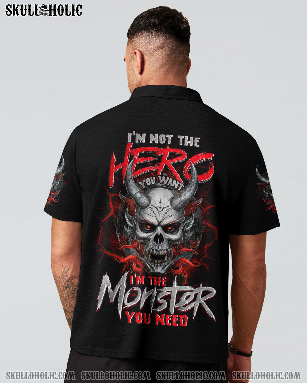 BLISSCORNERS I'M THE MONSTER YOU NEEDED SKULL ALL OVER PRINT