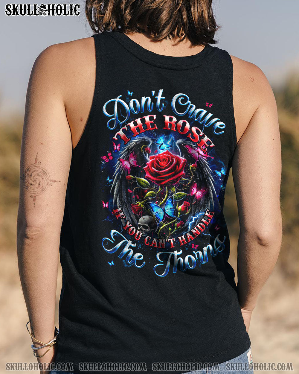 BLISSCORNERS DON’T CRAVE THE ROSE ALL OVER PRINT
