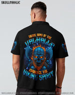 BLISSCORNERS BRAVE SONS OF THE VALHALLA VIKING SKULL ALL OVER PRINT