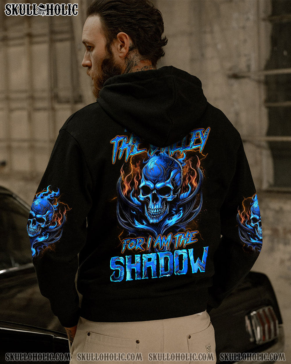 BLISSCORNERS I AM THE SHADOW SKULL ALL OVER PRINT