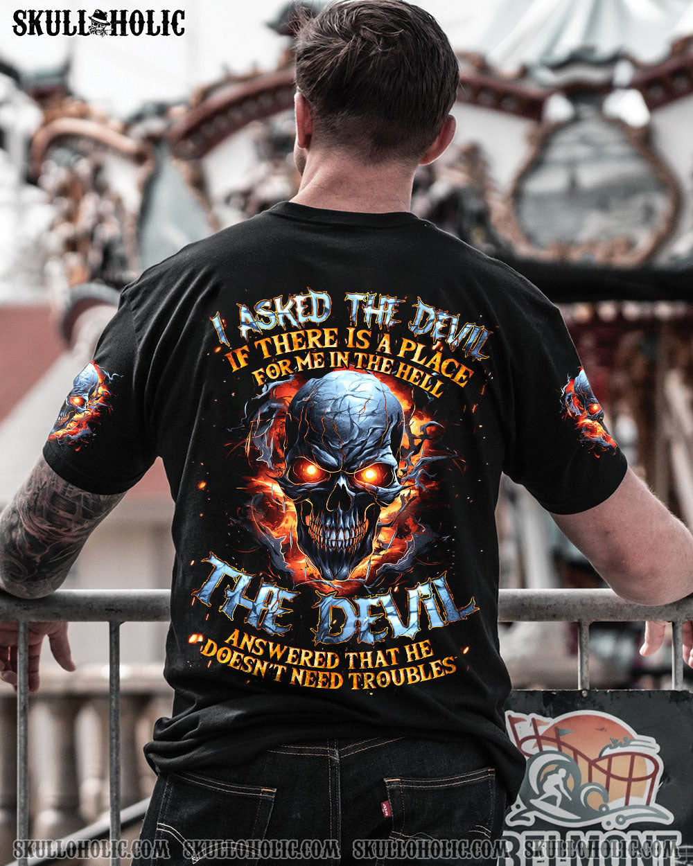 BLISSCORNERS A PLACE FOR ME IN HELL ALL OVER PRINT