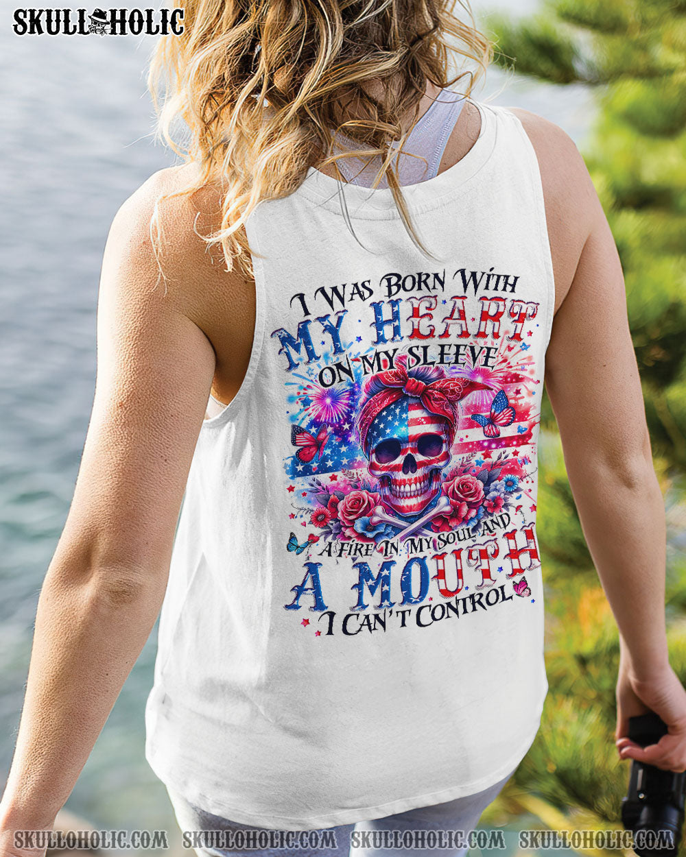 BLISSCORNERS YOU COULDN'T HANDLE ME MESSY BUN ALL OVER PRINT