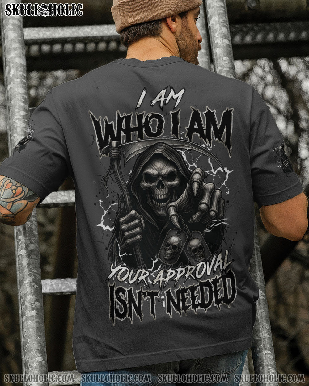 BLISSCORNERS I AM WHO I AM ALL OVER PRINT