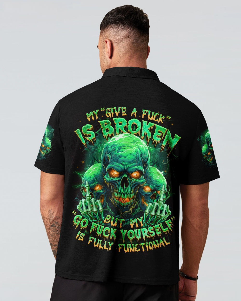 BLISSCORNERS MY GIVE A F IS BROKEN ALL OVER PRINT