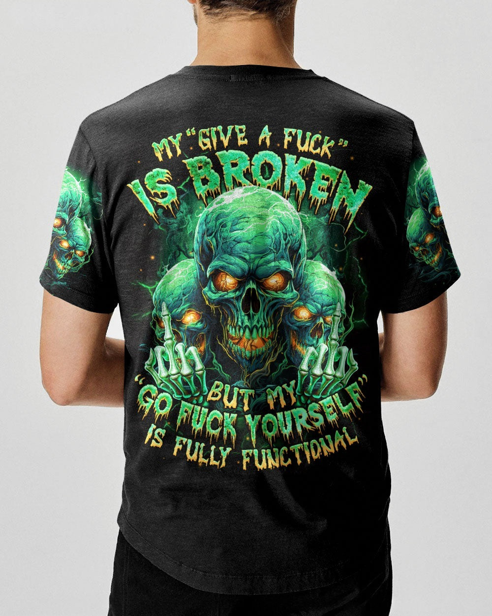 BLISSCORNERS MY GIVE A F IS BROKEN ALL OVER PRINT