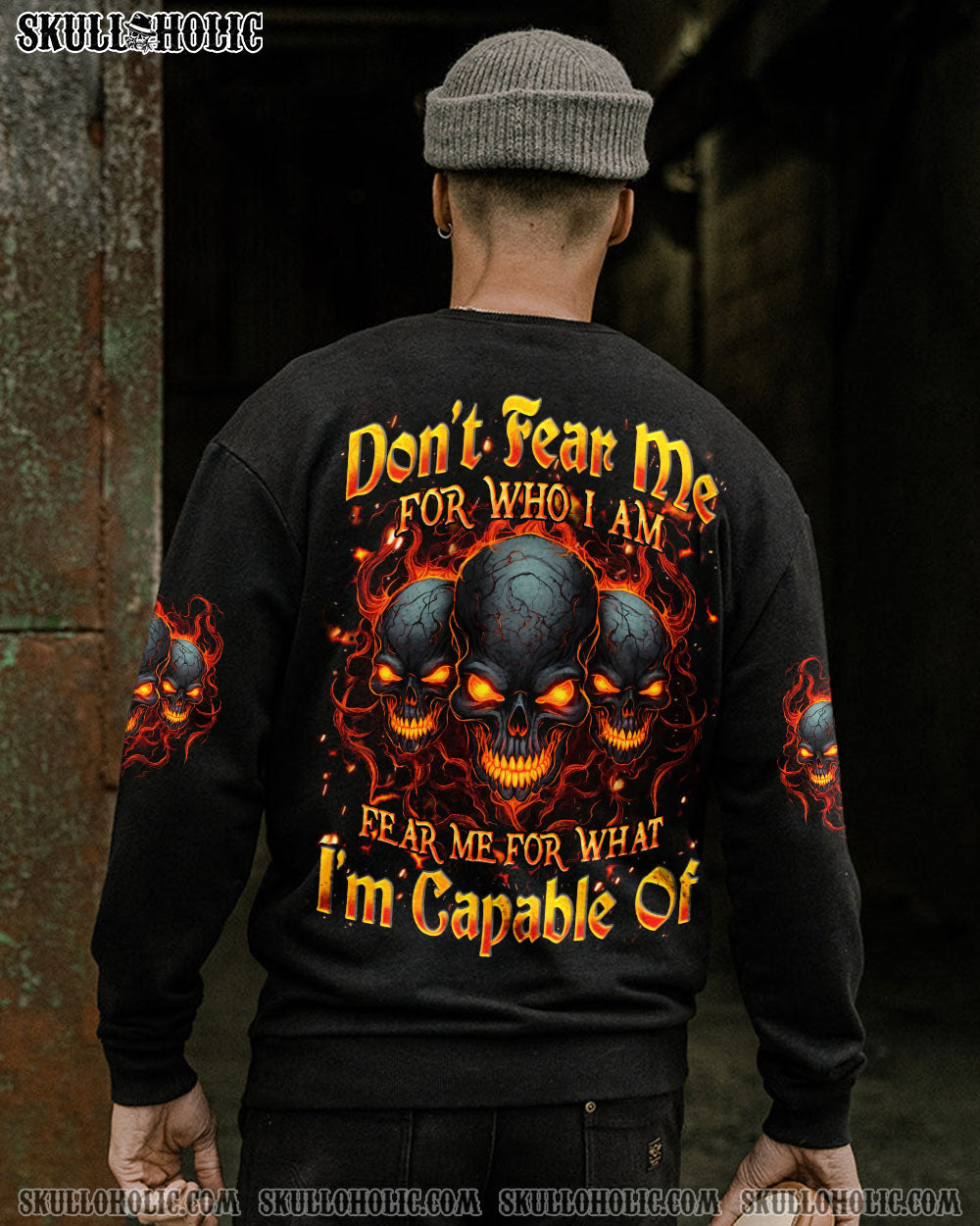BLISSCORNERS DON'T FEAR ME ALL OVER PRINT