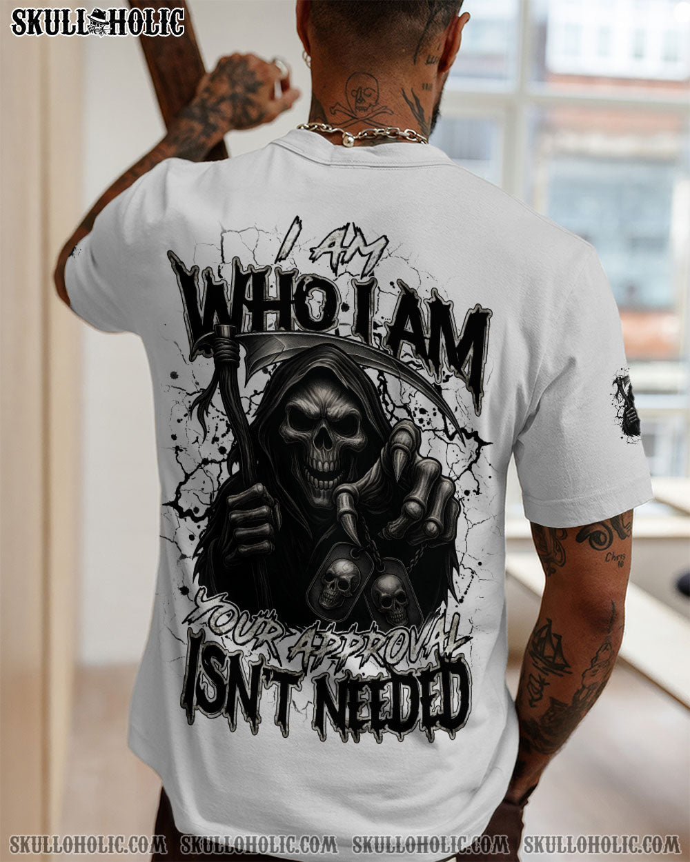 BLISSCORNERS I AM WHO I AM ALL OVER PRINT