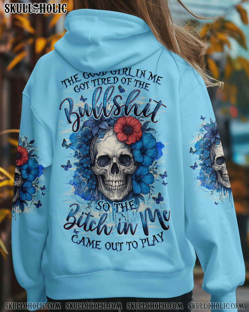 BLISSCORNERS THE GOOD GIRL IN ME ALL OVER PRINT